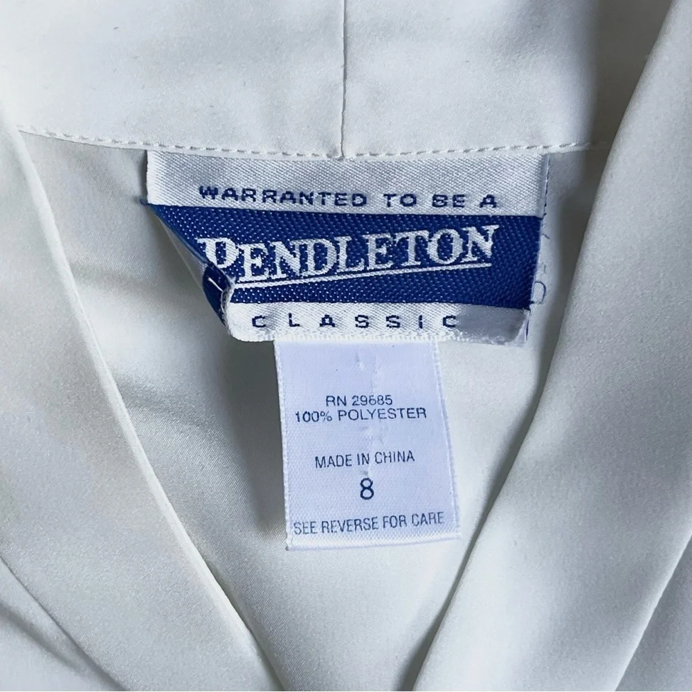 Pendleton Vintage Classic White Button-Down Shirt